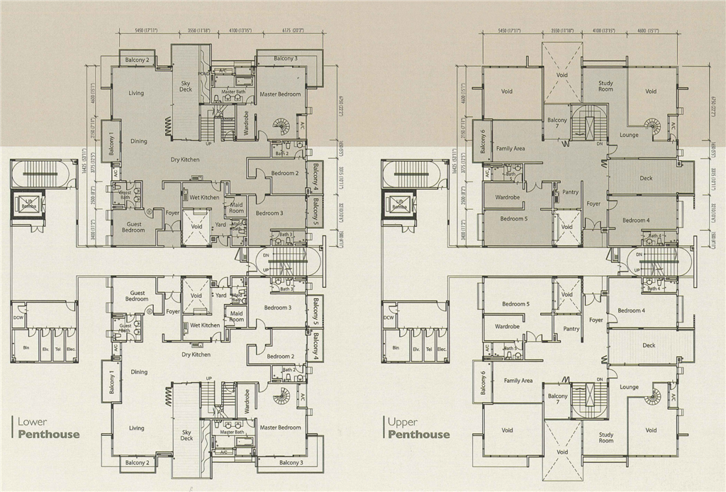 Type E-Duplex Penthouse